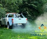 Акција сузбијања одраслих комараца са земље и воде у Гроцкој