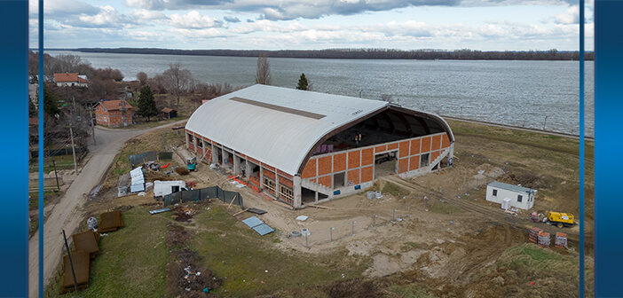 Настављена иградња спортске хале у Гроцкој